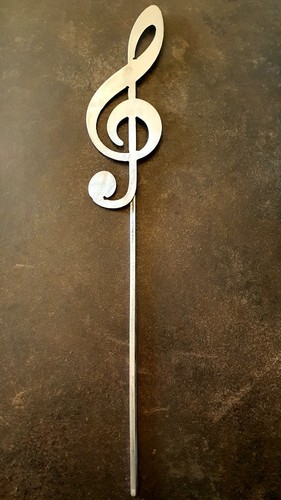 Gartenstecker violinschlüssel - gartenstecker,