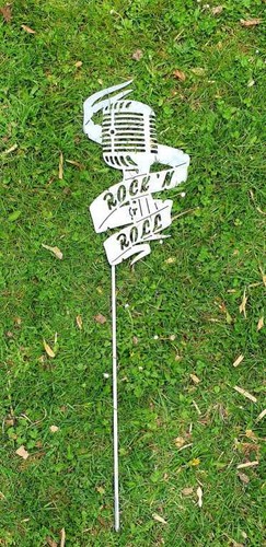 Gartenstecker rock roll - gartenstecker,