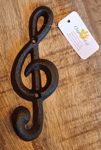 Wandhaken notenschlüssel - wandhaken,