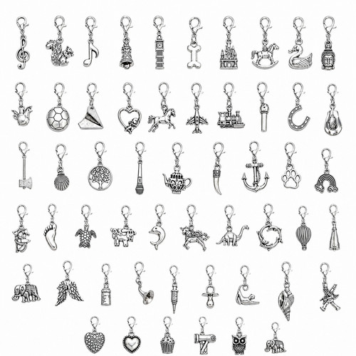 Charms mit karabiner motiv - karabiner, /