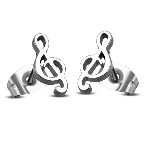 2er set ohrstecker piercing - set,