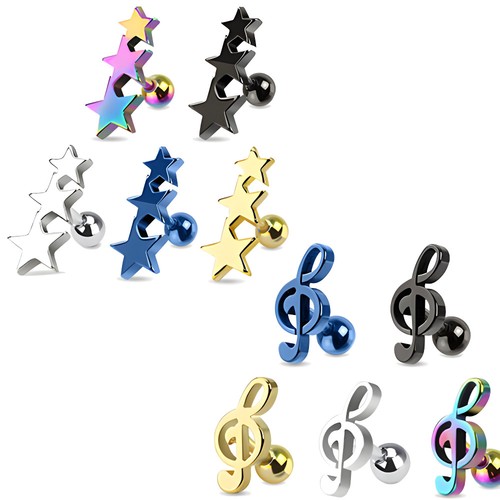 Tragus helix piercing - helix,
