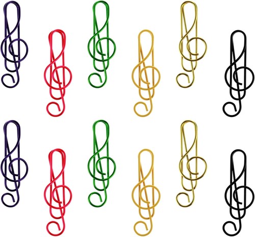 Büroklammern musiknoten - büroklammern,